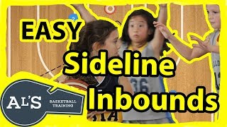 Easy Basketball Sideline Inbounds Plays [upl. by Bertram754]