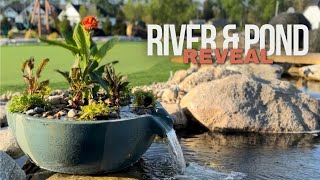 FULL REVEAL of our custom River  Pond [upl. by Piks52]