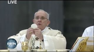 Papstmesse am Hochfest der Erscheinung des Herrn 2015 [upl. by Ahsemac]