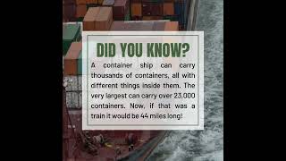 23000 Containers can be Loaded in One Ship [upl. by Haram488]