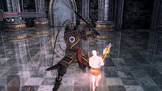 Dark Souls 2 SotFS  Lvl1 Deprived VS Sir Alonne  No Damage Seppuku  Solo [upl. by Eyahsal972]