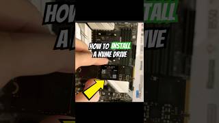 How to INSTALL a NVMe Drive [upl. by Notfol]