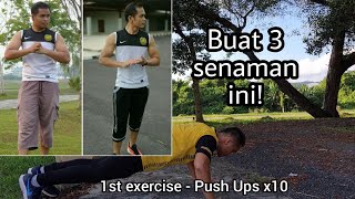 Cara senaman untuk kurus dan fit senamankuruskanbadan tipskurus [upl. by Aciras]