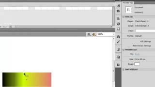 Learn Adobe Flash Professional CS5  Part 5 [upl. by Essiralc]