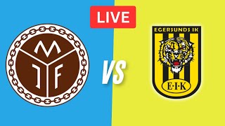 Egersunds IK Vs Mjondalen IF Livescore  Norsk 1 divisjon  2024 [upl. by Nnylimaj]