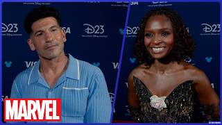 Marvel Television Stars React from 2024s D23 Event [upl. by Joub132]