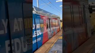 Metro C Line departing AviationCentury Station shorts youtubeshorts fyp [upl. by Nodarse]