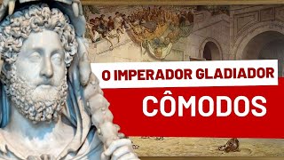 A HISTÓRIA REAL DE CÔMODOS o imperador romano que se tornou GLADIADOR [upl. by Arreip]