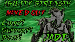 Jade with OVER 600 STRENGTH 1k DMG Aura  Roar close to 400 [upl. by Trumann]