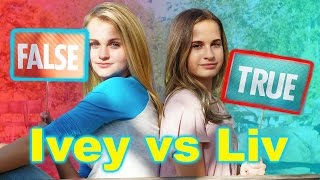 The MattyB Quiz Ivey vs Liv [upl. by Anaimad200]