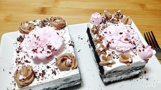 ৩ টি উপকরন দিয়ে চকলেট পেস্টি কেকChocolate pastry cakeChocolate cakePestry Cake Recipe [upl. by Lurline55]