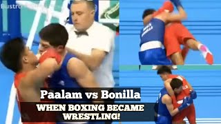 WHAT BOXING BECAME WRESTLING PINOY FIGHTER BROKE HIS ARM Paalalm Ph Vs BonillaMex [upl. by Jade]