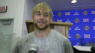 1072023 Oklahoma LB Jaren Kanak postgame OU 34 Texas 30 [upl. by Eniamsaj]