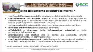 Il governo societario nelle banche di credito cooperativo attualità e prospettive 24 [upl. by Innig]