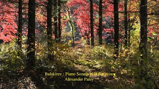 Balakirev  Piano Sonata in B flat minor [upl. by Aitnecserc]