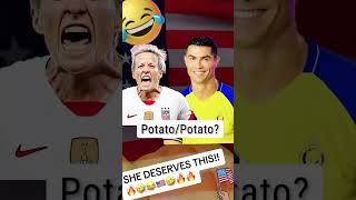 DOES RAPINOE DESERVE THIS🤣🔥😂🇺🇸😂🔥🤣 meganrapinoe rapinoe gowokegobroke comedy [upl. by Rabbi]