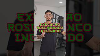 Execução e dicas do exercício Rosca Banco Inclinado gym shorts academia treino bodybuilding [upl. by Ydnih]