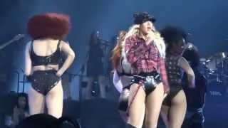 BeyonceGet me bodiedBaby boy amp Diva Mrs Carter World Tour LIVE  O2 4 3 2014 [upl. by Sinnal871]