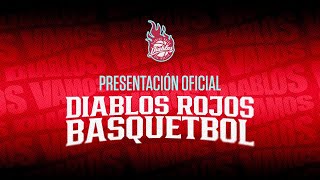 ¡En vivo Presentación oficial de Diablos Rojos Basquetbol 2024 [upl. by Sucramed]