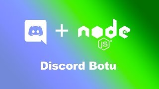 Nodejs ile Discord Botu [upl. by Eemak945]