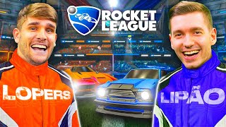 LOPERS e LIPÃO no ROCKET LEAGUE Zoeira [upl. by How]