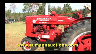 Dwight Purvis Online Tractor Auction  Farmall B450 Diesel  Aumann Auctions [upl. by Orag]