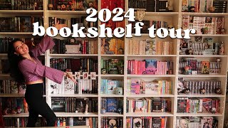 2024 BOOKSHELF TOUR 📚 my entire 600 book collection [upl. by Trueblood160]