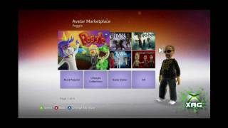 Peggle XBOX Avatar Marketplace Gear Items Released July 28th 2011 [upl. by Ahsiek]