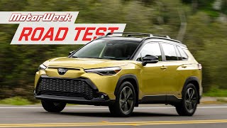 2023 Toyota Corolla Cross Hybrid  MotorWeek Road Test [upl. by Repotsirhc948]