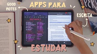 APPS favoritos de leitura escrita e produtividade  IPAD ðŸŒ™ [upl. by Lopes]