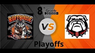 Jr Huskies VS Jr Bulldogs 8th Playoffs [upl. by Anderegg]