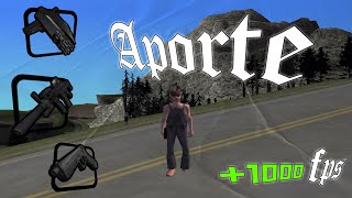 Aporte  GTA fps up 1000 fps  250mb [upl. by Oicapot]