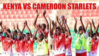 LIVE HARAMBEE STARLETS VS CAMEROON MATCH IN NYAYO STADIUM [upl. by Sudnor702]