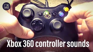 XBOX 360 Controller Sounds  ASMR [upl. by Terrilyn]