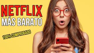 Cómo pagar MENOS por NETFLIX  netflix mas barato [upl. by Edmea]