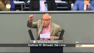 Matthias W Birkwald DIE LINKE FlexiRente  Große Koalition rentenpolitisch handlungsunfähig [upl. by Japheth]