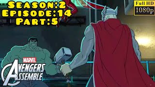 Avengers Assemble S02  E14 Crack In The System  P05 In Hindi  MarvelDevilsKing [upl. by Estrella77]