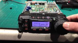 Yaesu FT857 AM filter issue [upl. by Jacobah]