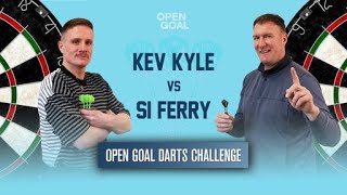 🎯 KEV KYLE vs SI FERRY DARTS CHALLENGE  Can Anyone Beat The Darts Champ Kevin Kyle [upl. by Nylrehc101]