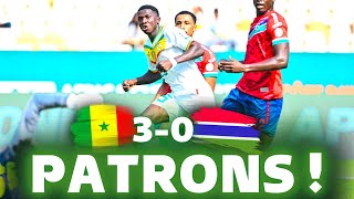 🇸🇳 Le SÉNÉGAL CLIMATISE LA GAMBIE 30  LAMINE CAMARA HOMME DU MATCH [upl. by Tu]