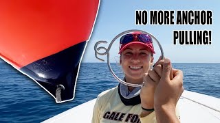 HOW TO USE AN ANCHOR BALL  Never pull an anchor again ⚓️ Using a polyform buoy  Gale Force Twins [upl. by Gregg]