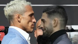 Charles Oliveira tells Ilia Topuria to be VERY CAREFUL coming up to Lightweight [upl. by Vivia]