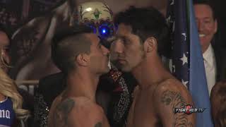 LUCAS MATTHYSSE VS JOHN MOLINA FULL WEIGH IN amp FACE OFF VIDEO [upl. by Naerad]