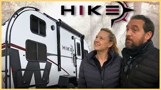 FirstEver Travel Trailer with an Exoskeleton Winnebago HIKE tour with Adam Christoffersen [upl. by Barboza]