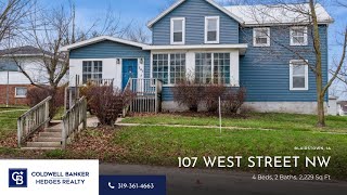 107 WEST STREET NW BLAIRSTOWN IA  MLS2408085  Coldwell Banker Hedges Realty [upl. by Aihppa864]