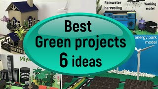 Green project ideas  Environmental protection and awareness models  Save Earth science projects [upl. by Adnuahs]