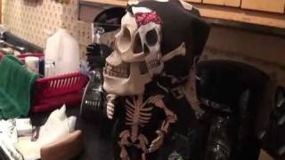 Toy Skeleton haunted and possessed  This Is Demonic Crazy [upl. by Etnoved]