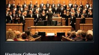 Clausen Jabberwocky The Hastings College Choir [upl. by Lagas605]