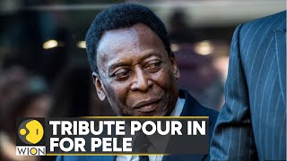 Football fraternity condoles demise of Brazilian football legend Pele I International News I WION [upl. by Ladd]