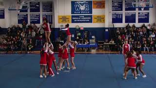 Ridgefield Park HS CoEd All MusicBlue Devils 2018 Cheering Challenge [upl. by Chung]